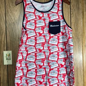 Used Budweiser Tank Top